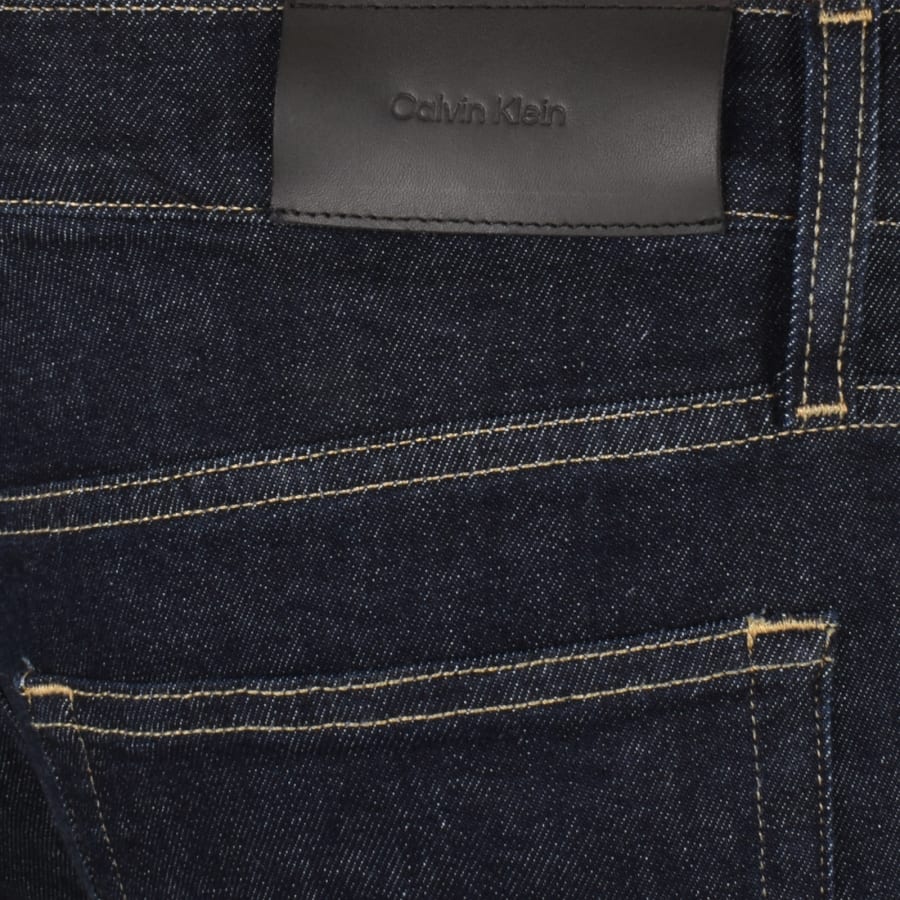 Calvin Klein Slim Fit Dark Wash Jeans Navy